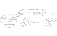 Araba izi dxf dosyası
