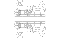 Araba dxf dosyası