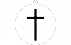 Haç Süsü dxf Dosyası