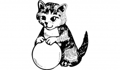 Toplu Kedi dxf Dosyası