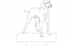 Köpek 1 dxf Dosyası