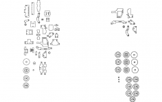 3mm Ön yükleyici dxf Dosyası
