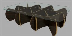 Özel Spiral Tablo dxf Dosyası