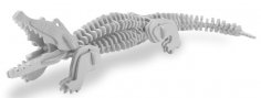Timsah 3D Model dxf Dosyası
