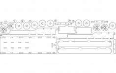 mt-yarı-tır dorsesi (Dorse) dxf Dosyası