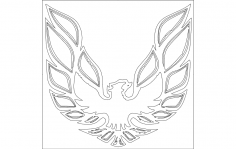 Kuş DXF Dosyası
