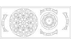 3B Masa dxf Dosyası