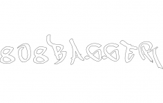 808 Bagger DXF Dosyası