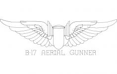 Wings hava topçusu dxf Dosyası