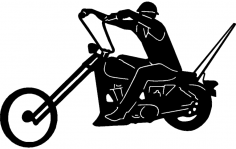 Helikopter (motosiklet) dxf Dosyası