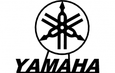 Yamaha Logo dxf Dosyası