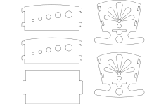 Sallanan Beşik dxf Dosyası