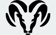Koç Silueti dxf Dosyası