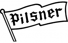 Pilsner Bayrağı dxf Dosyası