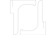 Resim Standı dxf Dosyası