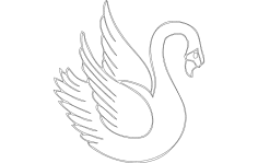 Kuğu Sabit dxf Dosyası
