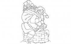 Noel Baba dxf Dosyası