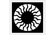 Rozet dxf Dosyası