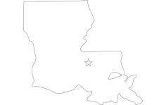 Louisiana DXF Dosyası