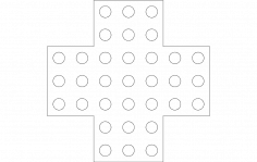 Mermer Solitaire dxf Dosyası