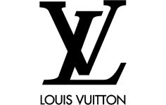 Louis Vuitton Logo dxf Dosyası