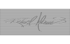 Çizgi Yazı Dxf Dosyası