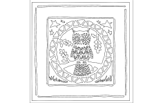 Baykuş DXF Dosyası
