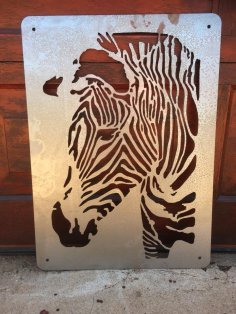 Zebra Lazer Kesim dxf Dosyası