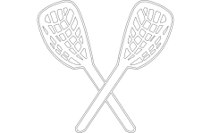 Lakros dxf Dosyası