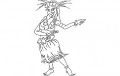 Hula DXF Dosyası