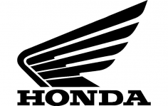 Honda Motosiklet Logosu dxf Dosyası