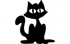 Kedi dxf Dosyası
