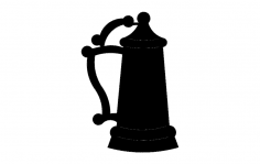 Bira Bardağı dxf Dosyası