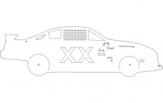 Nascar dxf Dosyası