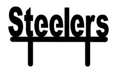 Steelers Stand dxf Dosyası