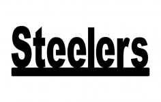 Steelers Kelimesi dxf Dosyası