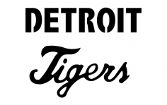 Detroit Tigers dxf Dosyası