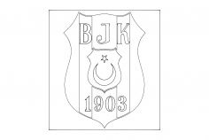 Bjk DXF Dosyası