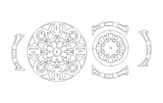 3B Sabit Tabla DXF Dosyası