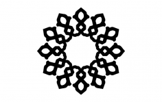 Mandala DXF Dosyası