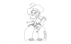Pistolpete dxf Dosyası