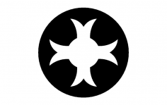 Desen Yuvarlak dxf Dosyası