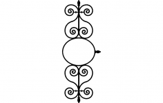 Demir İşleme Desen dxf Dosyası