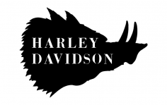 Harley domuzu dxf dosyası