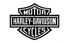 Harley D Logosu dxf Dosyası