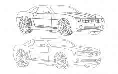 Araba 6 dxf Dosyası