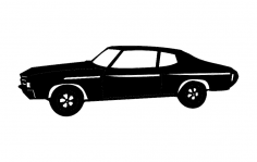 72 Chevelle 1b dxf Dosyası