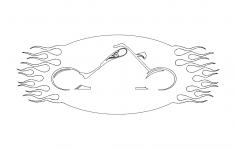 Doğrayıcı Alevleri DXF Dosyası