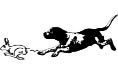 Beagle Tavşan dxf Dosyası
