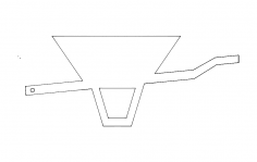 El arabası dxf dosyası